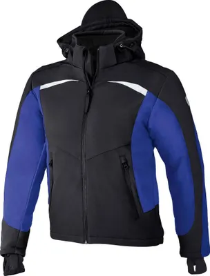 Produktbild von Kübler Winterjacke Softshell 1041 schwarz/korn-blau Größe XS