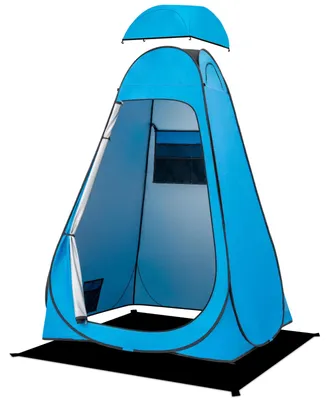 Obrázok produktu pre Pop-up stan 120x120x190 cm, modrý, vodotesný, UPF 50+, pre pláž