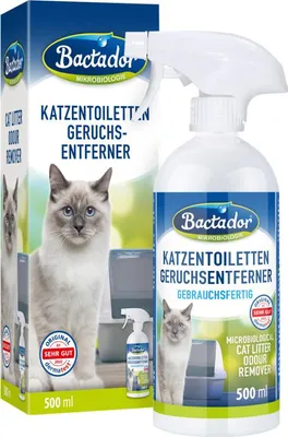 Produktbild von Bactador Katzentoiletten Geruchsentferner 500 ml