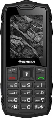 Immagine prodotto di Smartphone, portatile, infrangibile, sbloccato, IP68, robusto, antiurto, doppia SIM, batteria da 1800 mAh, tasti grandi, radio FM, lettore MP3, fotocamera, torcia, nero - Rock.
