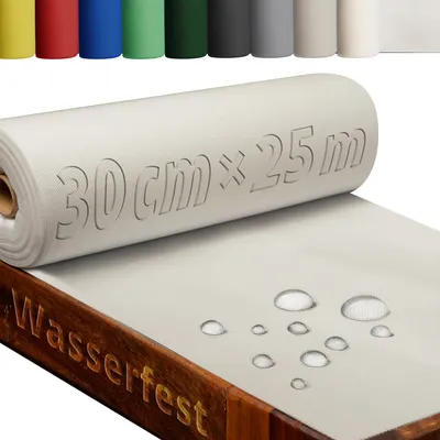 Produktbild von DecoHomeTextil Tischdecke Rolle Vliesstoff Tischläufer Vlies 80g/m² wasserabweisend Champagner 0.3 x 25 m