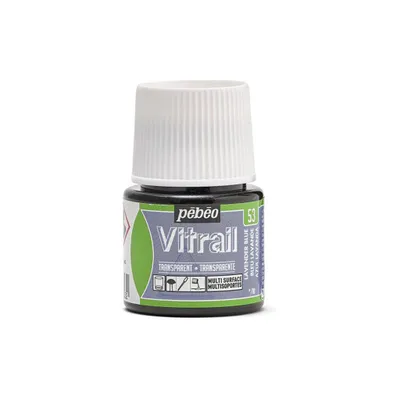 Immagine prodotto di Pebeo Vitrail Colore per vetro trasparente, 45 ml, 53 Blu lavanda
