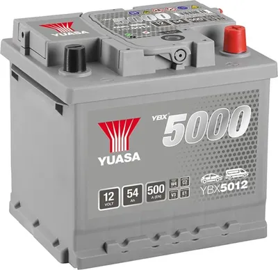 Produktbild von YUASA YBX5012 Starterbatterie 12 V 54 Ah 500 A (EN)