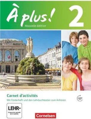 Produktbild von À plus! Nouvelle édition. Band 2. Carnet d'activités mit Audio- und Video-Materialien online