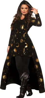Produktbild von Sterndeuterin Kleid - Halloween Kostüm Damen Größe: XS