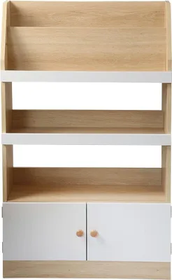 Produktbild von Aufbewahrungsregal mit 2 Türen für Kinder, H 106 cm – LEON