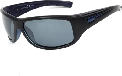 Produktbild von Fahrradbrille Polarisiert Sportbrille Sonnenbrille BIKER RAD Brille 6041 Schwarz-blau