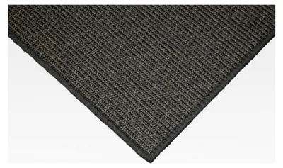 Produktbild von Sisal-Teppich umkettelt anthrazit dunkelgrau 100% Sisal - Verschiedene Größen (200 x 200 cm)
