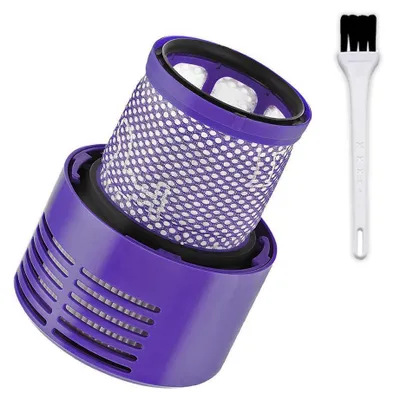 Waschbares Ersatzfilter-Set für Dyson V10 SV12, mit Bürste