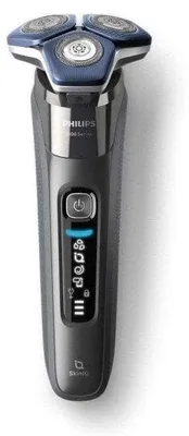 Produktbild von Philips SHAVER Series 7000 S7887/55 Elektrischer Nass- und Trockenrasierer, Rotationstrasierer, Chrom, SteelPrecision blades, LED, Daily Care; Connects via Bluetooth, SH71