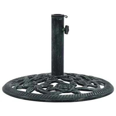 Image de Pied de parasol Vert 9 kg 40 cm Fonte