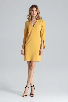 Produktbild von Figl Minikleid für Frauen Cumbe M550 gelb XL