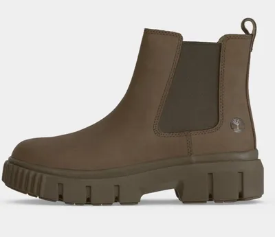 Imagen del producto de Bota Chelsea Timberland GREYFIELD MID, color marrón medio, material: gamuza. Talla: 11