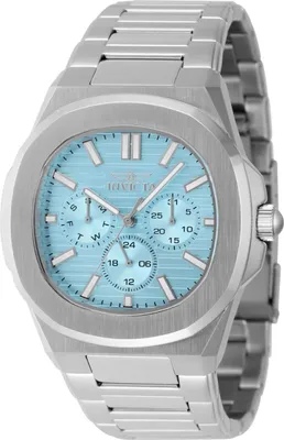 Zdjęcie produktu dla Invicta Speedway 48328 Zegarek Męski - Mechanizm Kwarcowy - Stal Nierdzewna z Niebieską Tarcza - 41 mm