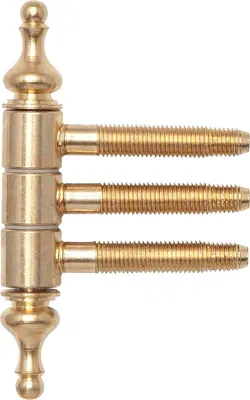 Produktbild von SFS Einbohrzierband 16 mm Türband mit 3-Stufengewindebolzen, vermessingt
