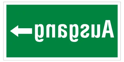 Produktbild von PVC Werbebanner für Festivals und Bauzäune, Notausgang rechts