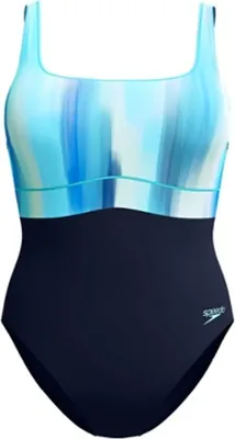 Produktbild von SPEEDO Womens Shaping ContourEclipse Printed Swimsuit TRUE NAVY TRUE NAVY 48