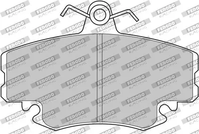 Produktbild von FERODO RACING Bremsbeläge Satz Vorne Bremsklötze für RENAULT TWINGO II (CN0) FDS845