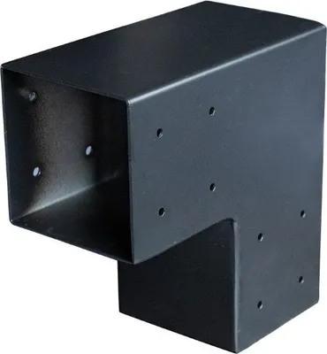 Productafbeelding van Paalverbinder 2-weg 90 graden hoek t.b.v 12 cm paal Tuindeco