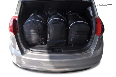 Produktbild von Kia Venga 2009-2019 Kofferraumtaschen Set 3 Stk
