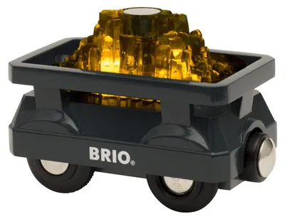 Produktbild von Goldwaggon mit Licht BRIO 63389600