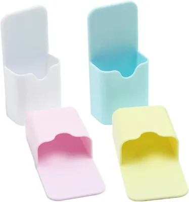 Produktbild von 4er-Set magnetische Markerhalter, Organizer-Halter für Whiteboard, Kühlschrank und Schreibtisch