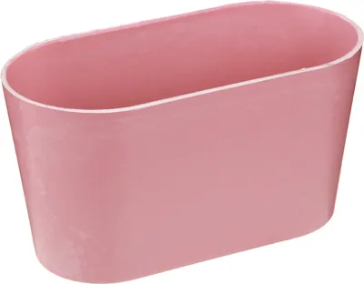 Produktbild von Pflanzschale Pink Oval Kunststoff Deko 20x10cm 3er Set, 3 Stück