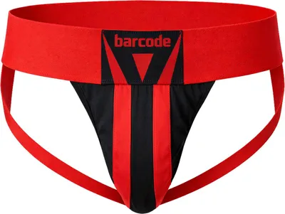 Obrázok produktu pre Barcode Berlin Jockstrap Zuri Red/Black - Größe S
