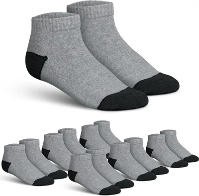 Obrázek produktu pro hemmy pracovní ponožky sneaker socks ( pack of 6 - 39-42 ) "light grey" Prodyšné bavlněné, funkční ponožky krátké, do pracovní a trekové obuvi