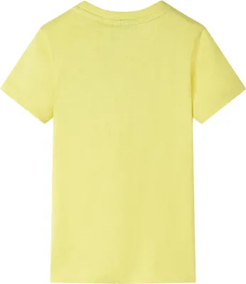 Produktbild von vidaXL Kinder-T-Shirt Gelb 116