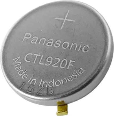 Produktbild von Citizen Akku Panasonic Knopfzelle Batterie LiIon mit Fähnchen CTL920F
