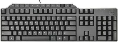 Zdjęcie produktu dla DELL KB-522, Pełnowymiarowy (100%), Przewodowa, USB, QWERTZ, Czarny