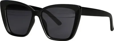 Image de Lunettes de soleil Spectrum avec papillon et verre fumé noir pour femmes