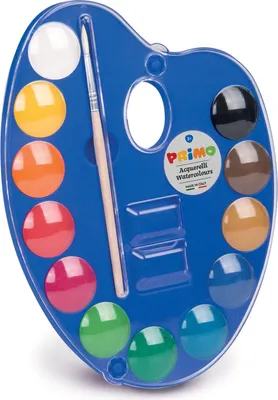 Image de Peinture Aquarelle 12 Couleurs Petite Palette
