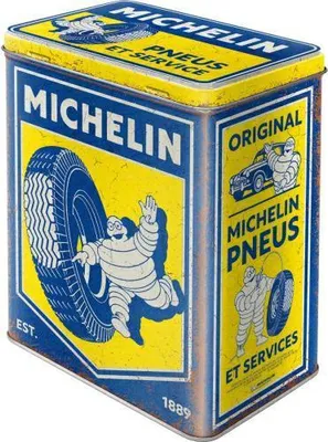 Obrázek produktu pro Nostalgic-Art - Úložná plechovka L - Michelin - Vintage
