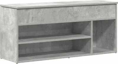 Immagine prodotto di Scarpiera Grigio Cemento 102x30,5x45 cm in Legno Multistrato