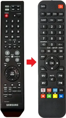 Produktbild von Fernbedienung passend für SAMSUNG HTA100W | HTTX22T | HTTX25T