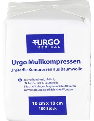Immagine prodotto di URGO MULLCOMPR 10X10CM, 100 St COM