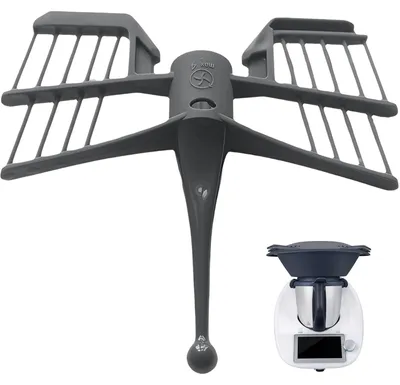 Vlinderbesen für Thermomix TM5/TM6/TM31, Rührbesen, grau