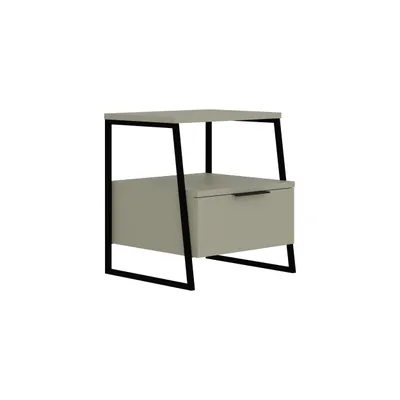 Produktbild von DECORTIE Pal Modern Nachttisch Eschgrün Mehrzweck , 45 x 40 x 50 cm"