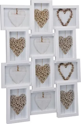 Immagine prodotto di 2.06 Cornice per 12 foto - bianco - portafoto 10x15cm