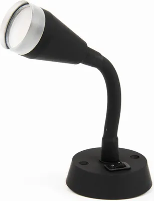 Produktbild von LED-Spot flexibler Arm 1,8W USB-Port 12V Einbaustrahler Deckenleuchte LED Black Wohnwagen Wohnmobil