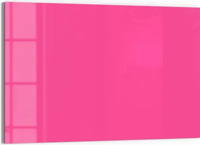 Produktbild von DEQORI Magnettafel Glas 60x40 cm 'Rosa' beschreibbar Whiteboard Pinnwand Küche