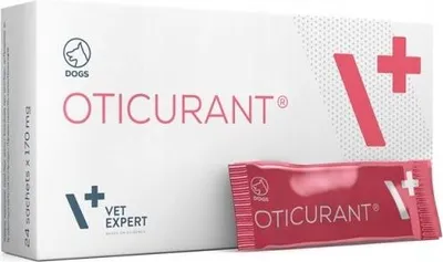 Produktbild von VET EXPERT OTICURANT Ohrenpflegeprodukt für Hunde 24 Beutel