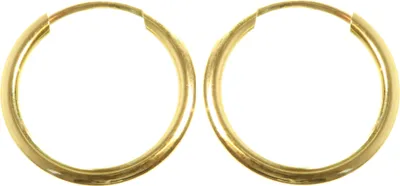 Produktbild von 9 Karat (375) Gold Damen - Paar Creolen - 12mm; WJS3858