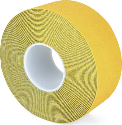 Produktbild von Bodenmarkierungsband WT-5845, PU, Rutschhemmung R11, Gelb, 75 mm x 12,5 m