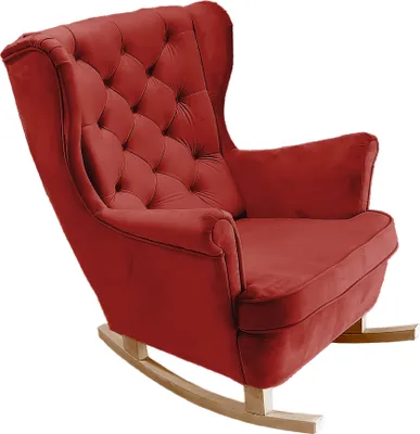 Produktbild von DomoHome Relaxsessel Armlehnensessel Armlehnen Fernsehsessel Loungesessel Polstersessel Couchsessel Armsessel Chair Wohnzimmersessel Ohrensessel | 102x81x95cm | Burgundy_29834