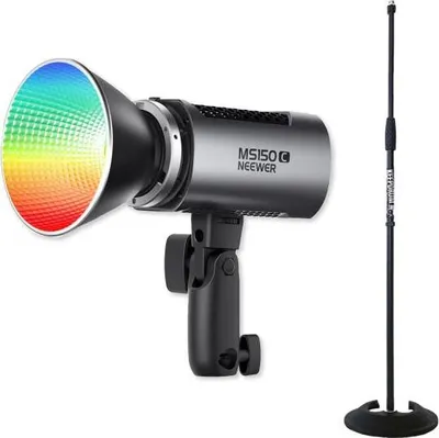Produktbild von Neewer Dauerlicht MS150C RGB Foto-Videolicht mit Stativ
