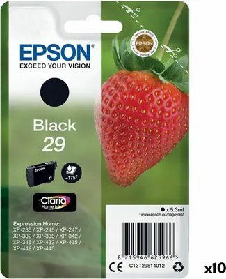 Produktbild von Epson Elephant 24XL Elefant Claria Photo HD Single Light Magenta Tinte, High (L) Yield, Magenta, Tinte auf Pigmentbasis, 9,8 ml, 1 Stück(e), Einzelpackung