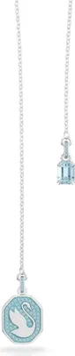 Produktbild von Swarovski Damen Kette Schwan Blau Rhodium-Plattiert Artikelnummer 5628544